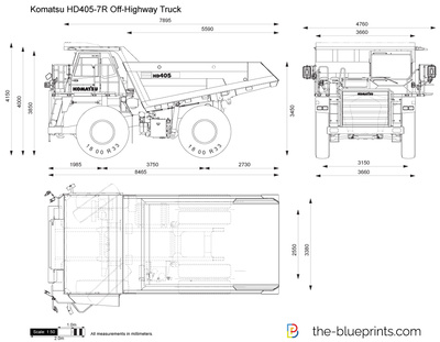 Komatsu HD405-7R Off-Highway Truck