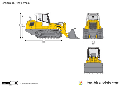 Liebherr LR 624 Litronic Crawler Loader