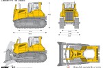 Liebherr PR 754 Litronic Crawler Tractor