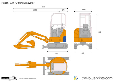 Hitachi EX17U Mini Excavator