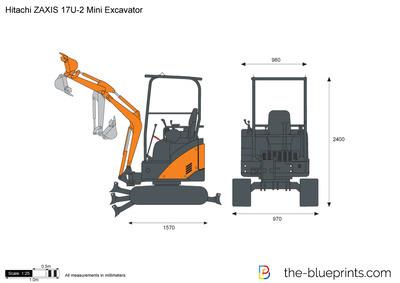 Hitachi ZAXIS 17U-2 Mini Excavator