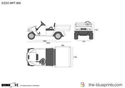 EZGO MPT 800