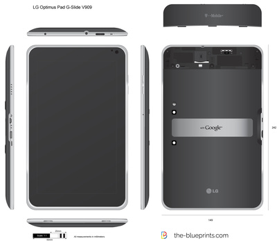 LG Optimus Pad G-Slide V909