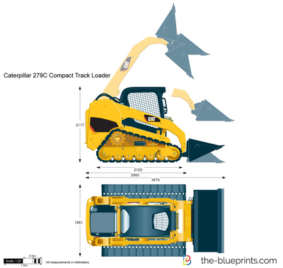 Caterpillar 279C Compact Track Loader