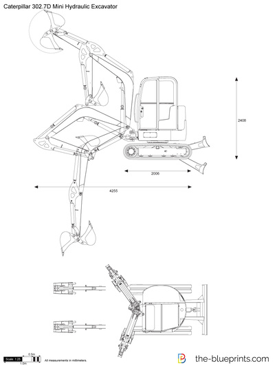 Caterpillar 302.7D Mini Hydraulic Excavator