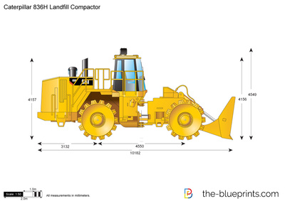 Caterpillar 836H Landfill Compactor