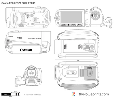 Canon FS20 FS21 FS22 FS200