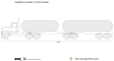 Freightliner Coronado 114 19m B-Double