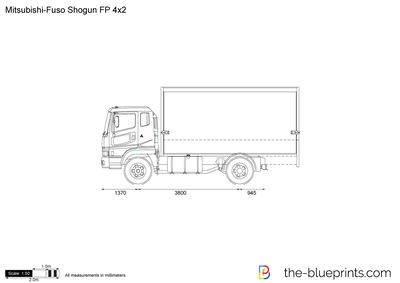 Mitsubishi-Fuso Shogun FP 4x2