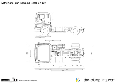 Mitsubishi-Fuso Shogun FP350G-2 4x2