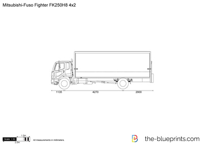 Mitsubishi-Fuso Fighter FK250H8 4x2