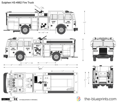 Sutphen HS-4962 Fire Truck