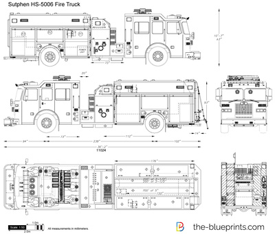 Sutphen HS-5006 Fire Truck