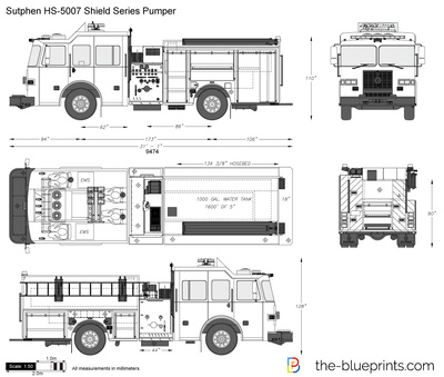 Sutphen HS-5007 Shield Series Pumper