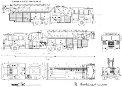 Sutphen HS-5050 Fire Truck