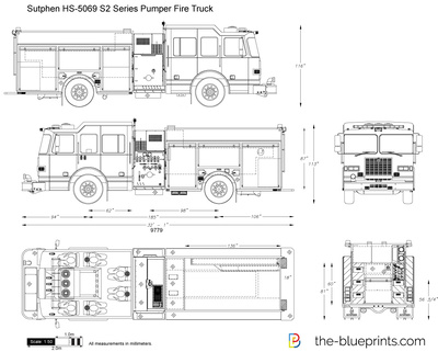 Sutphen HS-5069 S2 Series Pumper Fire Truck