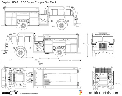 Sutphen HS-5119 S2 Series Pumper Fire Truck