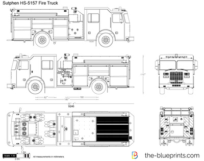 Sutphen HS-5157 Fire Truck