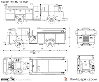 Sutphen HS-5210 Fire Truck