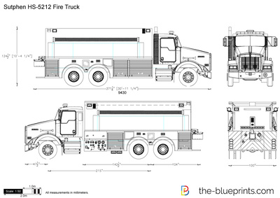 Sutphen HS-5212 Fire Truck