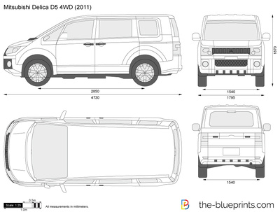 Mitsubishi Delica D5 4WD