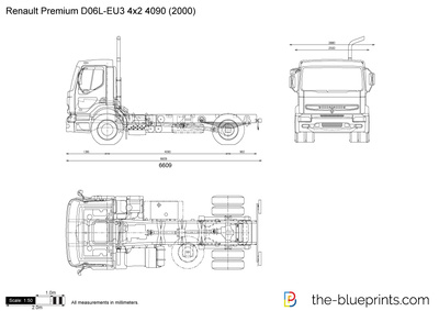 Renault Premium D06L-EU3 4x2 4090