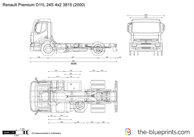 Renault Premium D11L 24S 4x2 3815