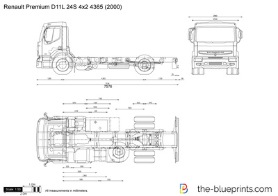 Renault Premium D11L 24S 4x2 4365