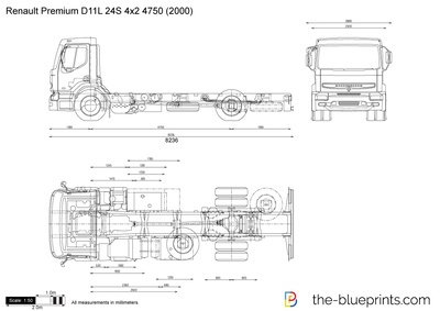 Renault Premium D11L 24S 4x2 4750