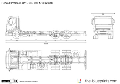 Renault Premium D11L 24S 6x2 4750