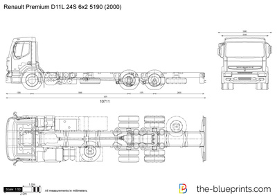 Renault Premium D11L 24S 6x2 5190