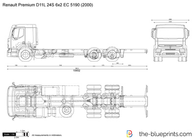 Renault Premium D11L 24S 6x2 EC 5190