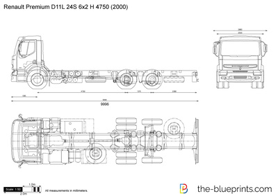 Renault Premium D11L 24S 6x2 H 4750