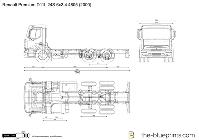 Renault Premium D11L 24S 6x2-4 4805