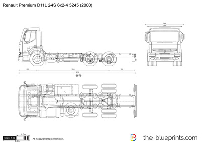 Renault Premium D11L 24S 6x2-4 5245