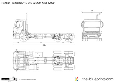 Renault Premium D11L 24S 62BOM 4365