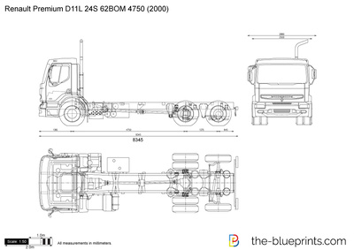 Renault Premium D11L 24S 62BOM 4750