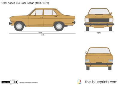 Opel Kadett B 4-Door Sedan