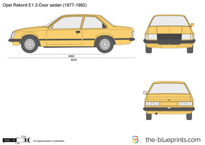 Opel Rekord E1 2-Door sedan