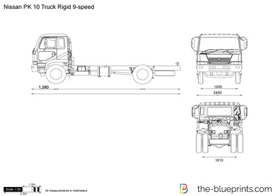 Nissan PK 10 Truck Rigid 9-speed