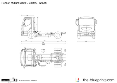 Renault Midlum M100 C 3350 CT