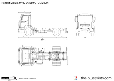 Renault Midlum M100 D 3650 CTCL