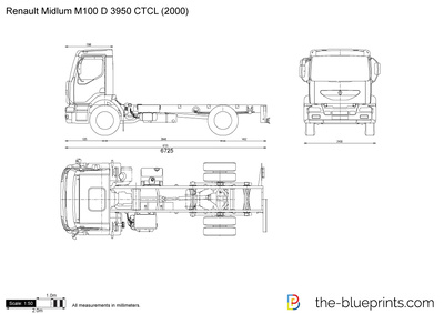 Renault Midlum M100 D 3950 CTCL