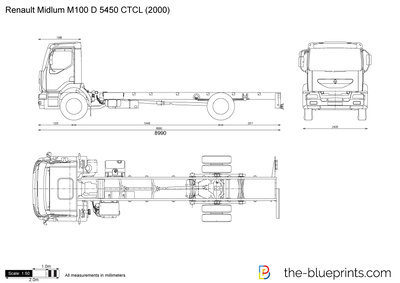 Renault Midlum M100 D 5450 CTCL