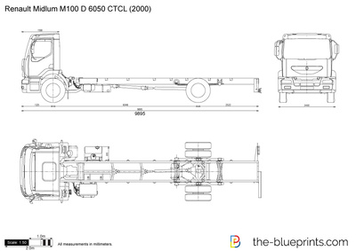 Renault Midlum M100 D 6050 CTCL