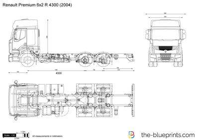 Renault Premium 6x2 R 4300