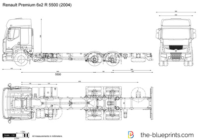 Renault Premium 6x2 R 5500