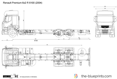 Renault Premium 6x2 R 6100