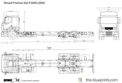 Renault Premium 6x2 R 6450