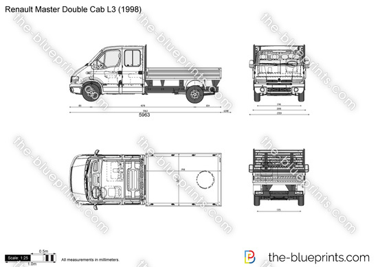 Renault Master Double Cab L3